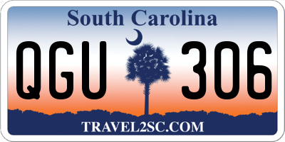 SC license plate QGU306