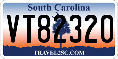 SC license plate VT82320