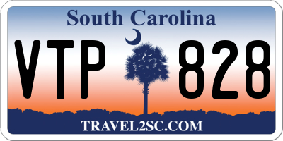 SC license plate VTP828