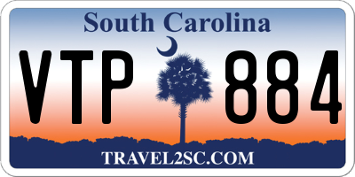 SC license plate VTP884