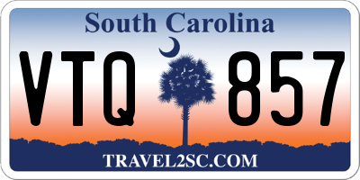 SC license plate VTQ857