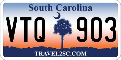 SC license plate VTQ903