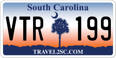 SC license plate VTR199
