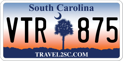 SC license plate VTR875