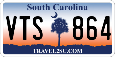 SC license plate VTS864