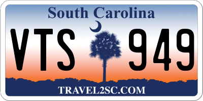 SC license plate VTS949
