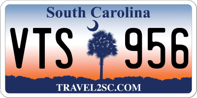 SC license plate VTS956