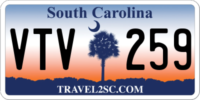 SC license plate VTV259