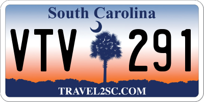 SC license plate VTV291