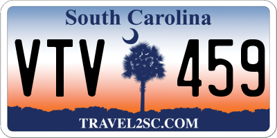 SC license plate VTV459