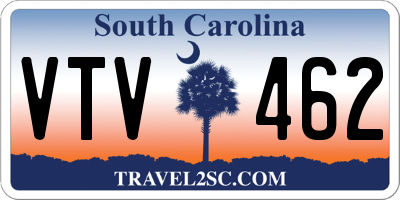 SC license plate VTV462