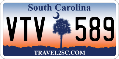 SC license plate VTV589