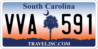 SC license plate VVA591