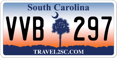 SC license plate VVB297