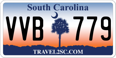 SC license plate VVB779