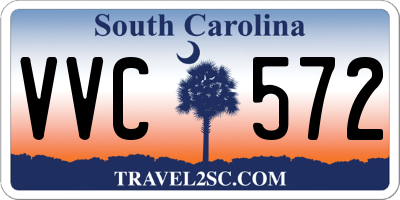 SC license plate VVC572