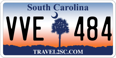 SC license plate VVE484