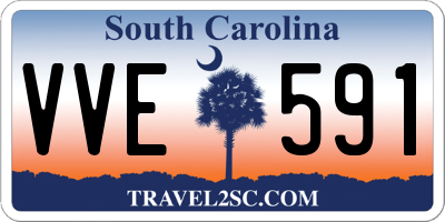 SC license plate VVE591