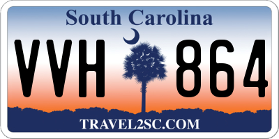 SC license plate VVH864