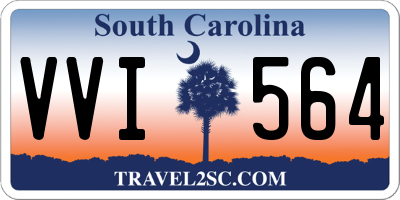 SC license plate VVI564