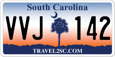 SC license plate VVJ142