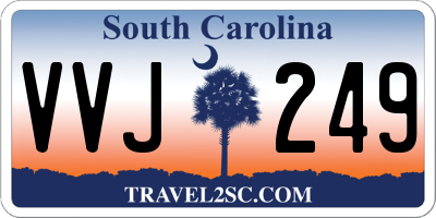 SC license plate VVJ249