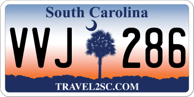 SC license plate VVJ286