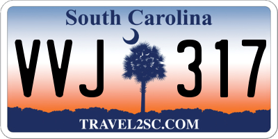 SC license plate VVJ317
