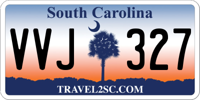 SC license plate VVJ327