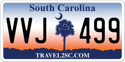 SC license plate VVJ499
