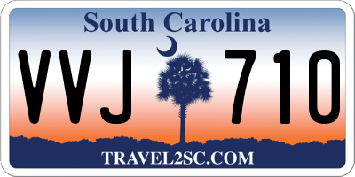 SC license plate VVJ710