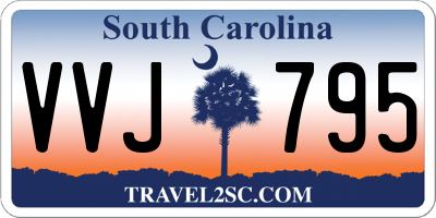 SC license plate VVJ795