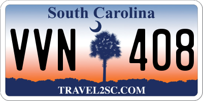 SC license plate VVN408