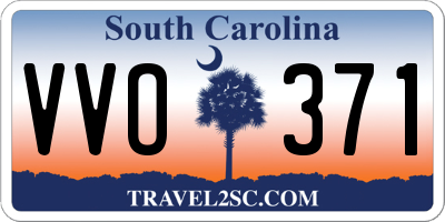 SC license plate VVO371