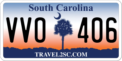 SC license plate VVO406
