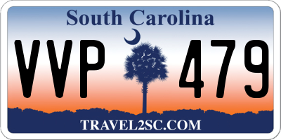 SC license plate VVP479