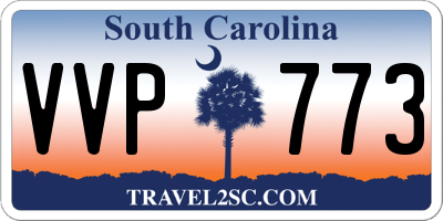 SC license plate VVP773