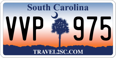 SC license plate VVP975