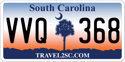 SC license plate VVQ368