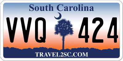 SC license plate VVQ424