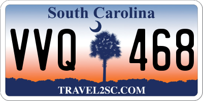 SC license plate VVQ468