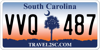 SC license plate VVQ487