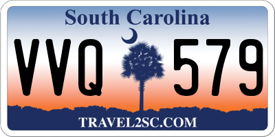 SC license plate VVQ579