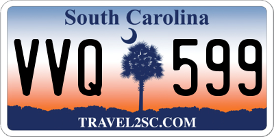 SC license plate VVQ599