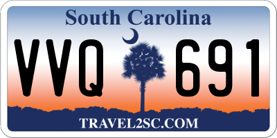 SC license plate VVQ691