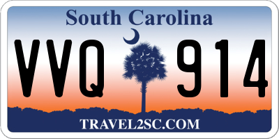 SC license plate VVQ914