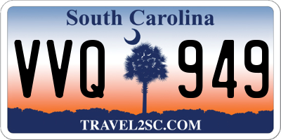 SC license plate VVQ949