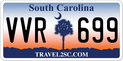SC license plate VVR699