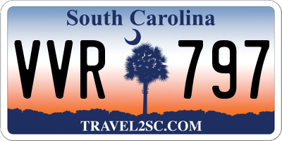 SC license plate VVR797
