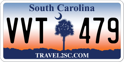 SC license plate VVT479
